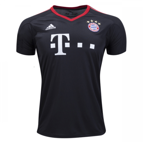 Bayern Munich Goalkeeper Soccer Jersey 2017/18 Black